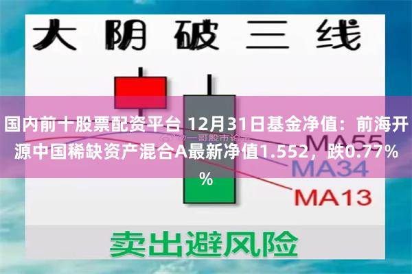 国内前十股票配资平台 12月31日基金净值:前海开源中国稀缺资产混合A最新净值1.552,跌0.77%