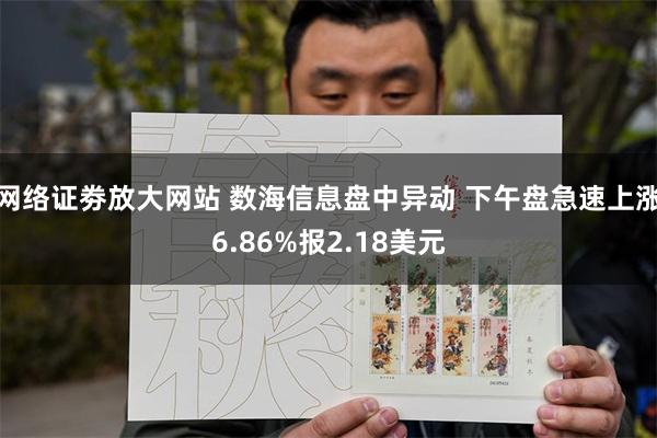 网络证劵放大网站 数海信息盘中异动 下午盘急速上涨6.86%报2.18美元