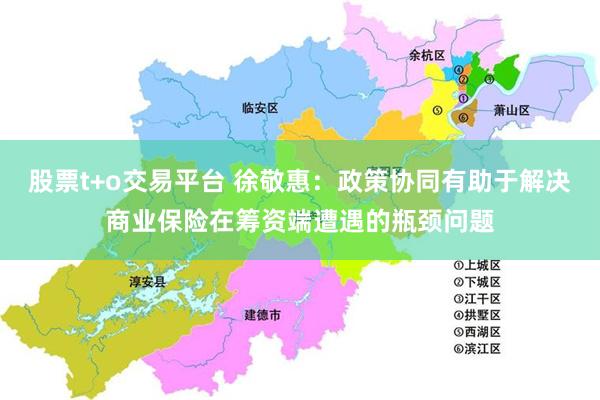 股票t+o交易平台 徐敬惠：政策协同有助于解决商业保险在筹资端遭遇的瓶颈问题
