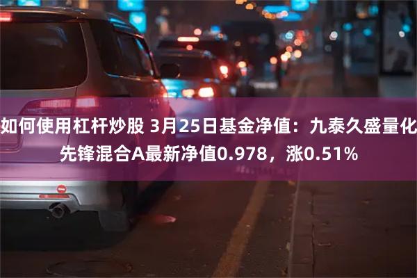 如何使用杠杆炒股 3月25日基金净值:九泰久盛量化先锋混合A最新净值0.978,涨0.51%