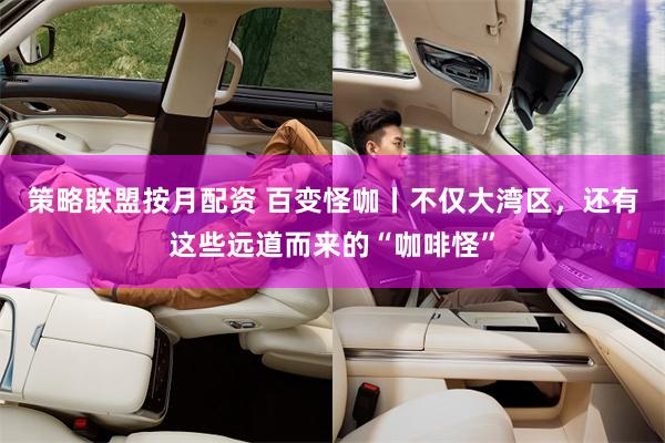 策略联盟按月配资 百变怪咖丨不仅大湾区,还有这些远道而来的“咖啡怪”