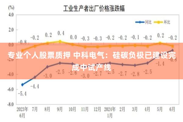 专业个人股票质押 中科电气：硅碳负极已建设完成中试产线