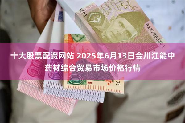 十大股票配资网站 2025年6月13日会川江能中药材综合贸易市场价格行情
